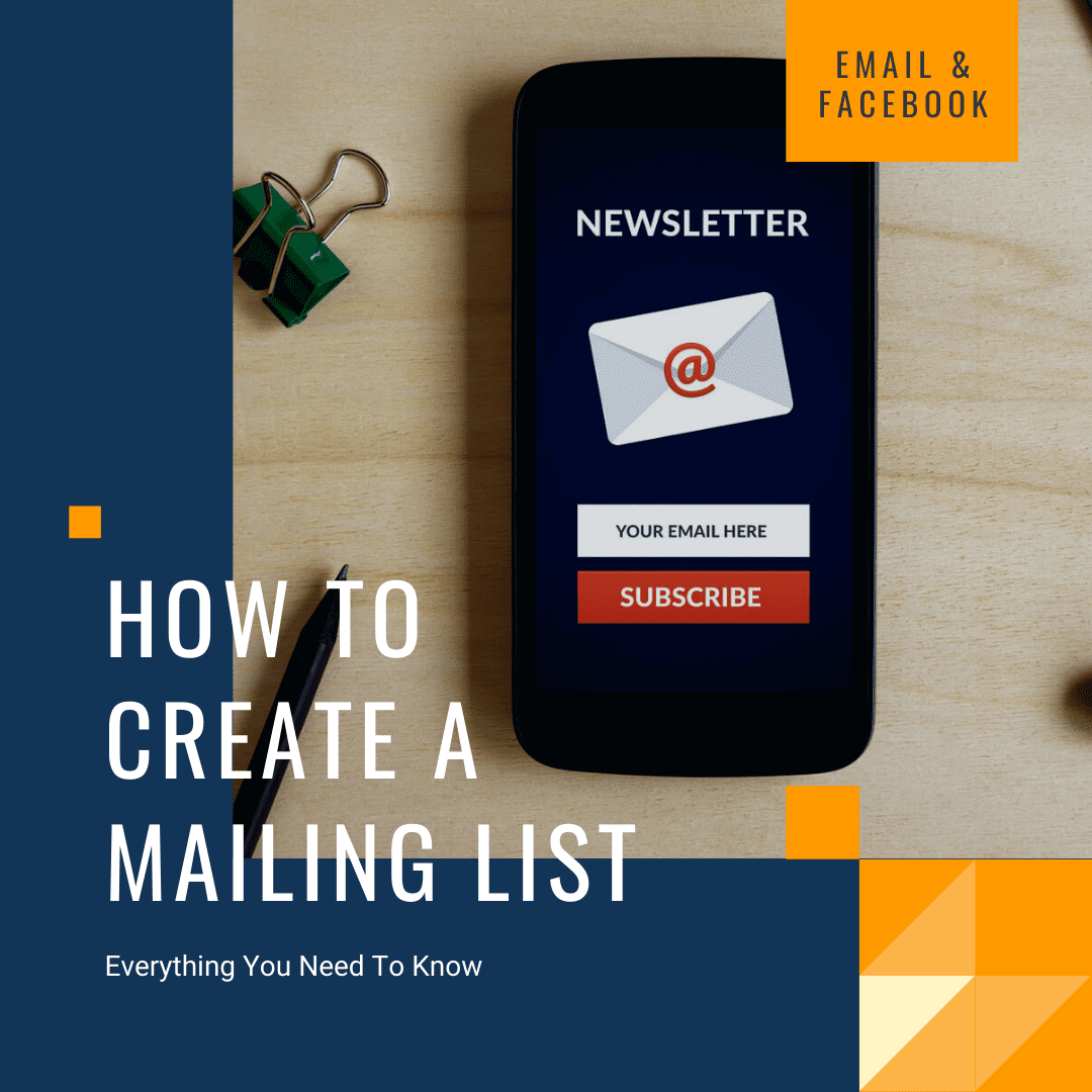 how to create a mailing list