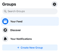 create a facebook group