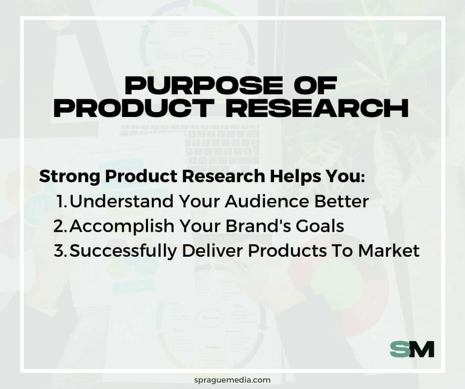 content marketing strategy product research