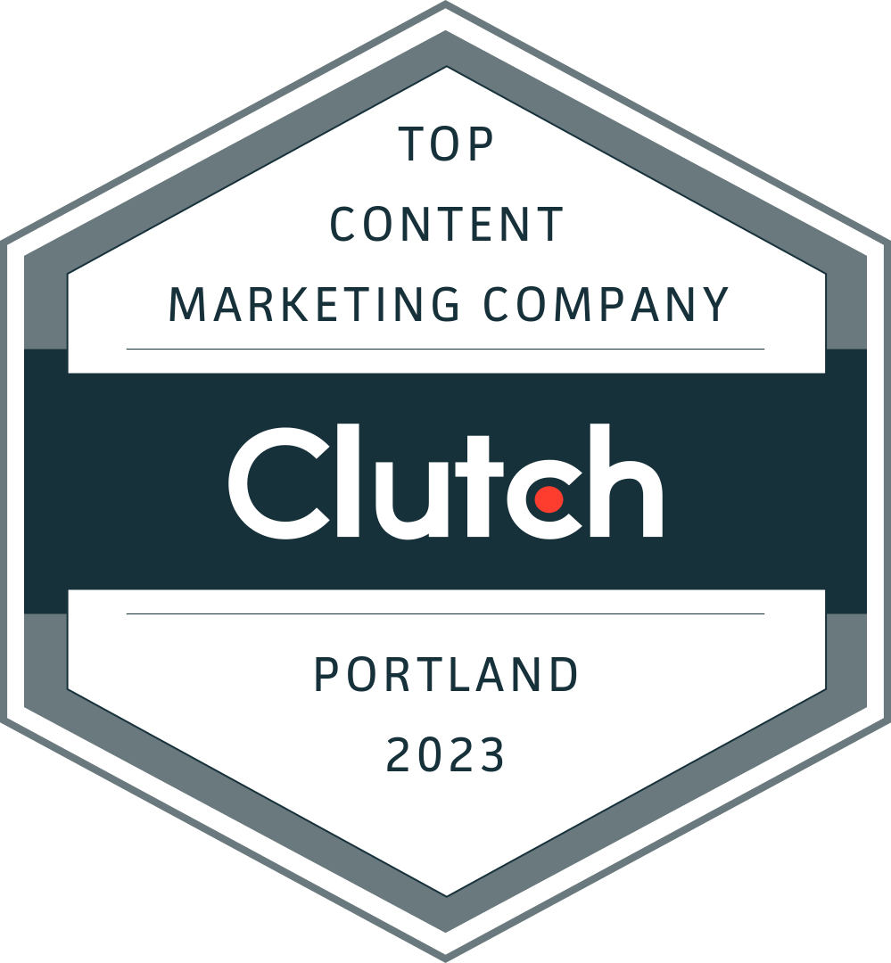 top clutch.co content marketing company portland 2023