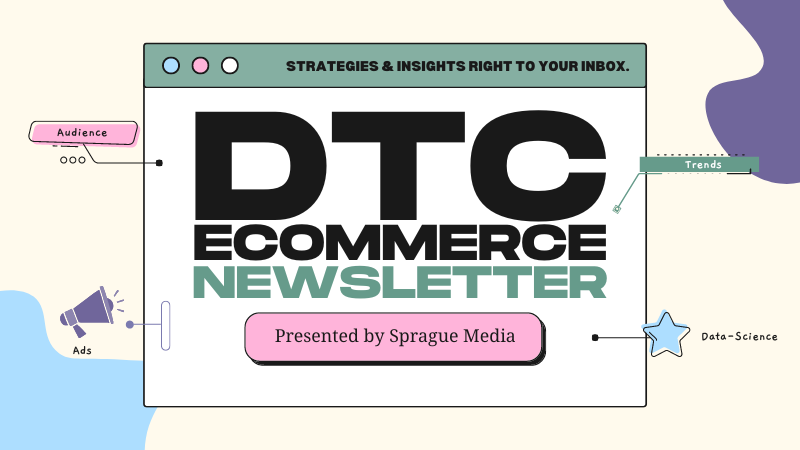 DTC Ecommerce Newsletter Header Image